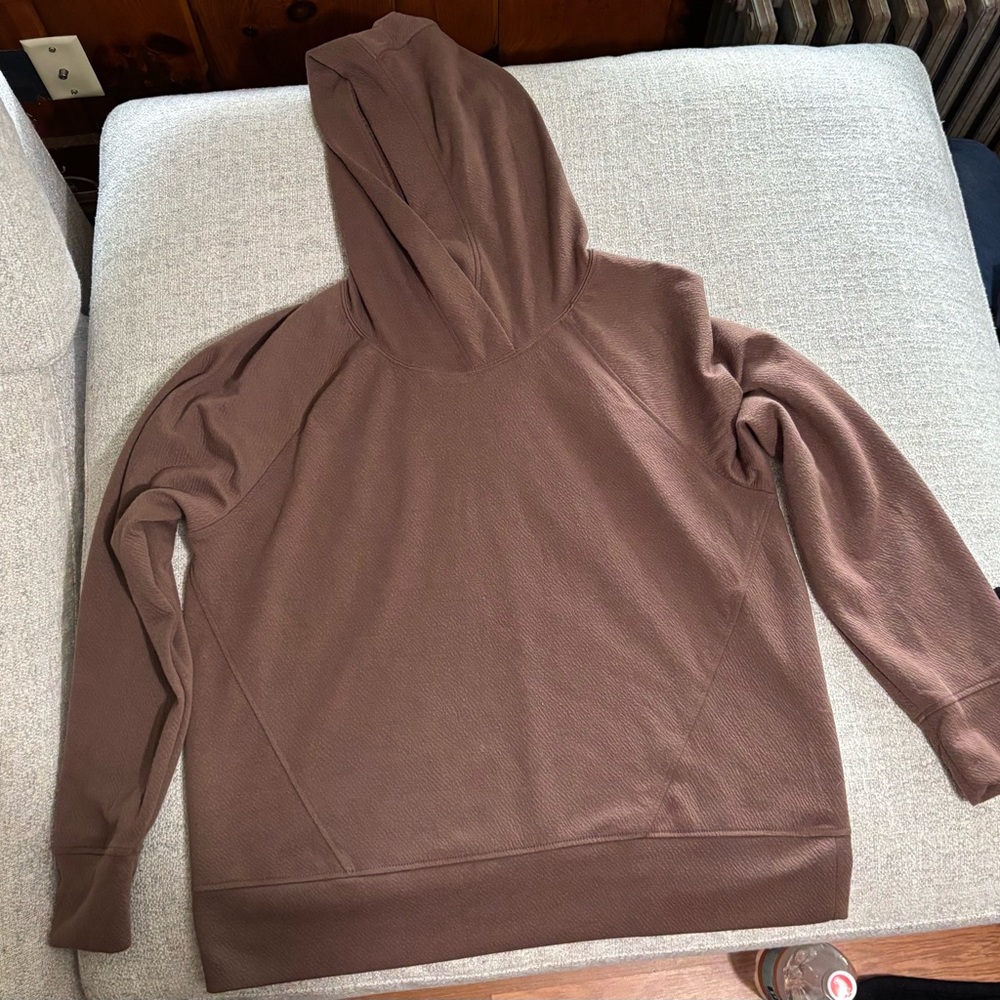 90 Degree By Reflex Taupe Hoodie
